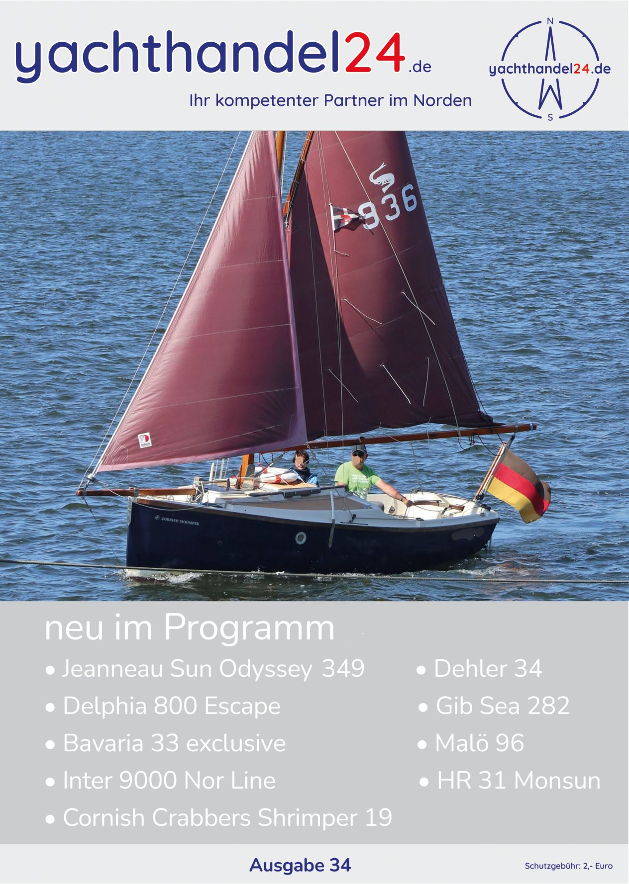Gebrauchtyachtkatalog, Ausgabe 34
