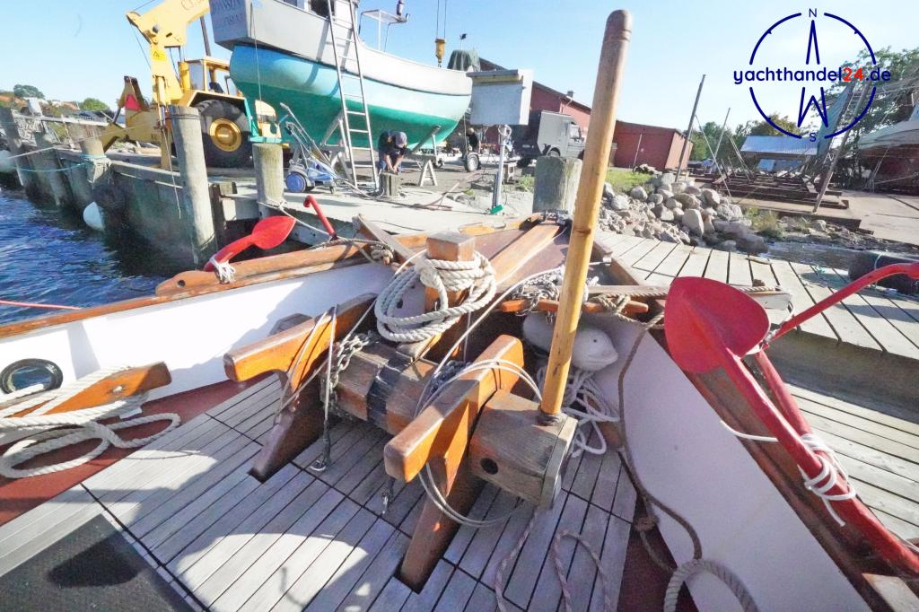 Kaj&uuml;te der Unbekannter Hersteller pommersche Schlup Baujahr 1984, 13.5 Meter lang, Zustand: gut