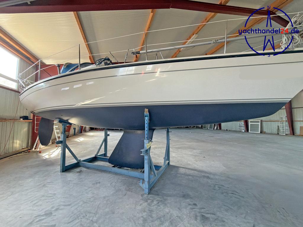 Au&szlig;enansicht der Dehler 34 top Baujahr 1989, 10.6 Meter lang, Zustand: gut