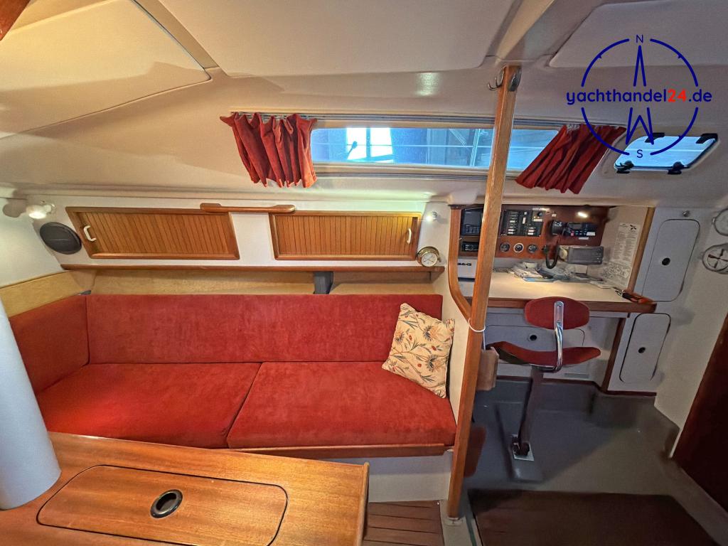 Detailansicht der Dehler 34 top Baujahr 1989, 10.6 Meter lang, Zustand: gut