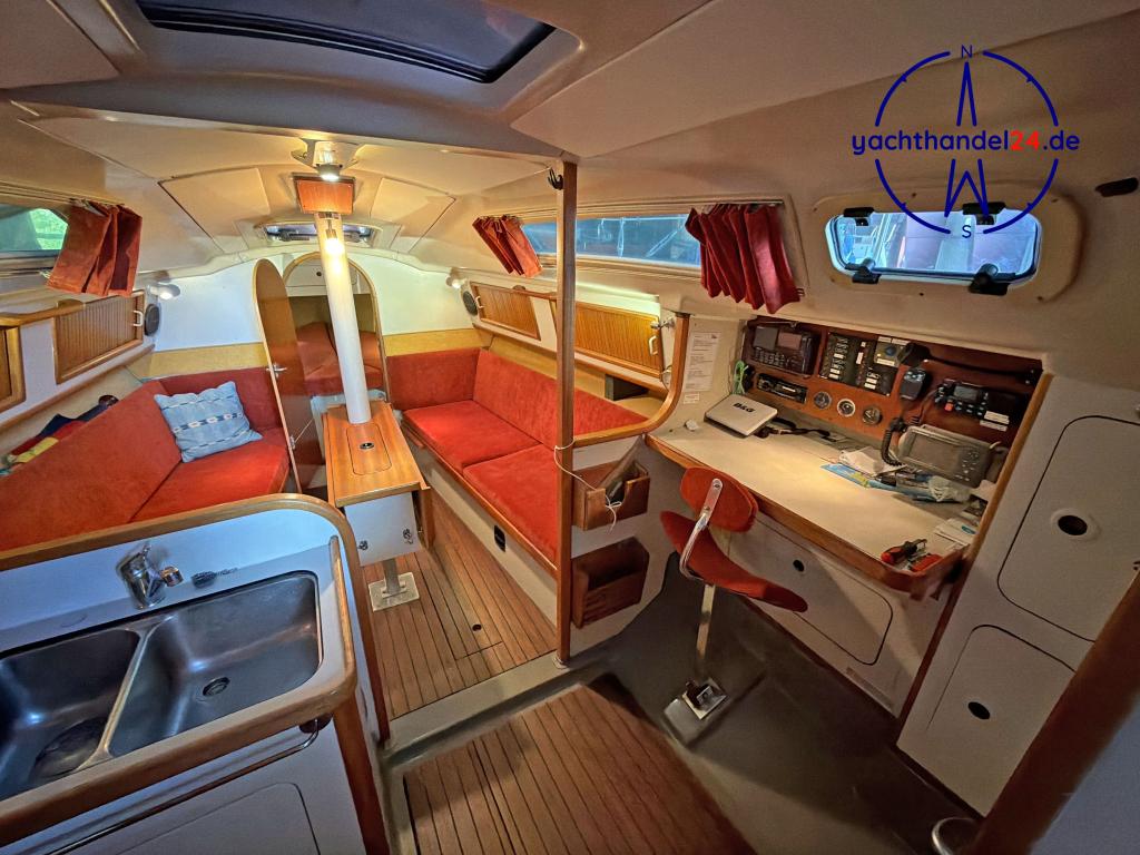 Cockpit der Dehler 34 top Baujahr 1989, 10.6 Meter lang, Zustand: gut