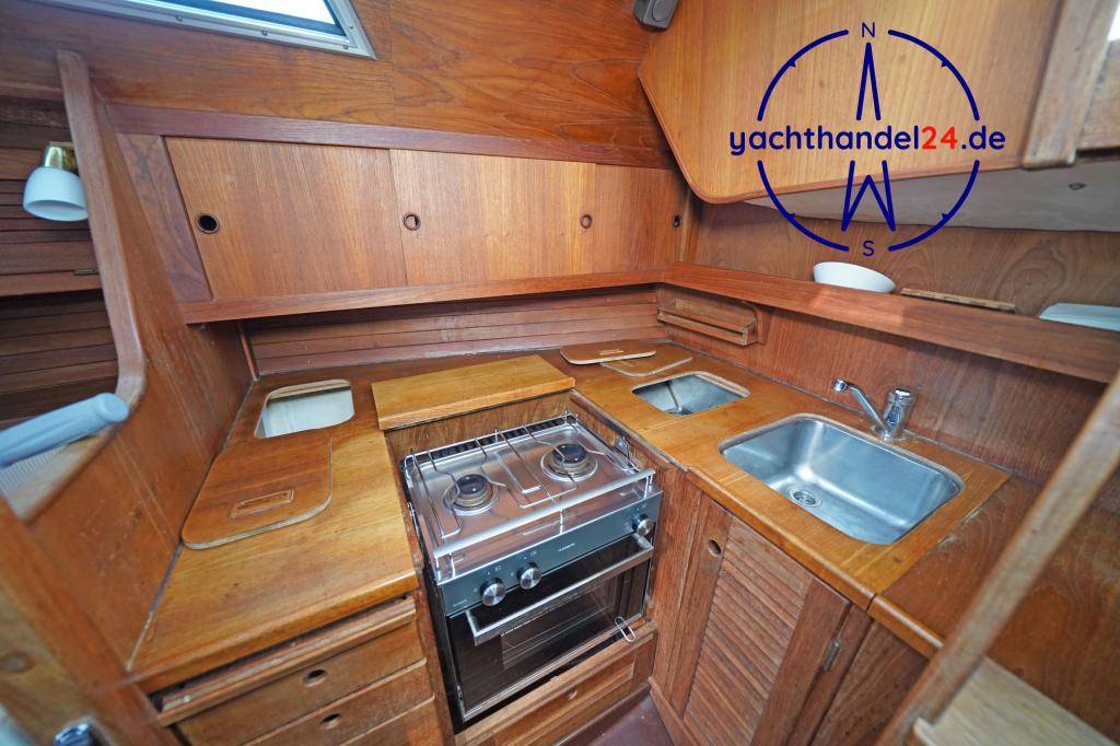 Kaj&uuml;te der Trio 92 Baujahr 1983, 9.2 Meter lang, Zustand: sehr gut