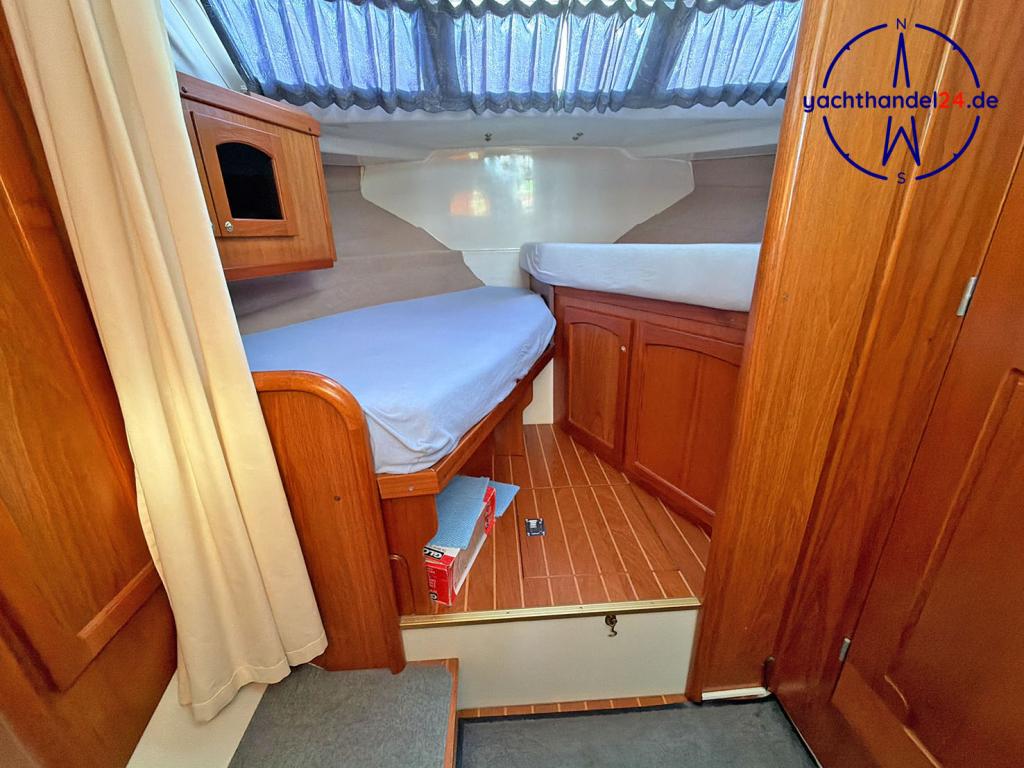 Au&szlig;enansicht der Dahls B&aring;tbyggeri a.s. Westbas 29 offshore Baujahr 2004, 9.2 Meter lang, Zustand: gut