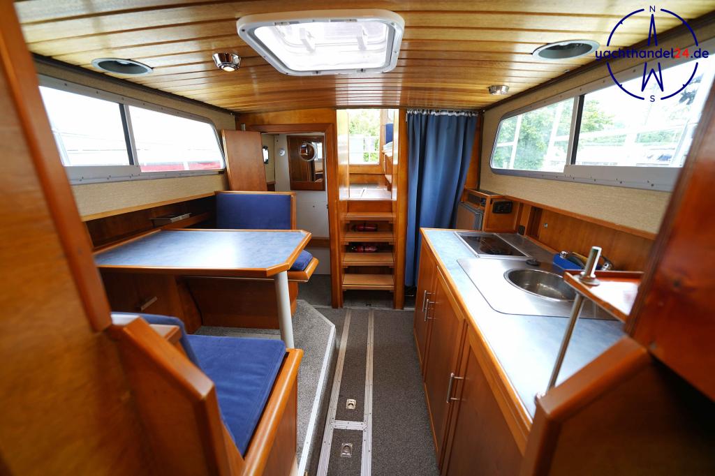 Deck der Wilhelmsen Kutter 1000 Baujahr 1993, 10 Meter lang, Zustand: gut