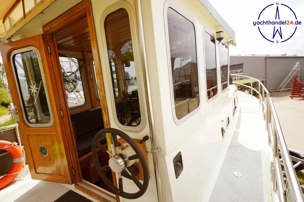 Deck der Wilhelmsen Kutter 1000 Baujahr 1993, 10 Meter lang, Zustand: gut