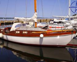 Thumbnail: Rathje Holzyacht - Meisterst&uuml;ck Baujahr 1963, 10.03 Meter lang, Zustand: gut - Klicken Sie f&uuml;r Details