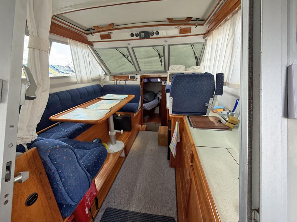 Deck der Dahls B&aring;tbyggeri a.s. Westbas 29 offshore Baujahr 2004, 9.2 Meter lang, Zustand: gut