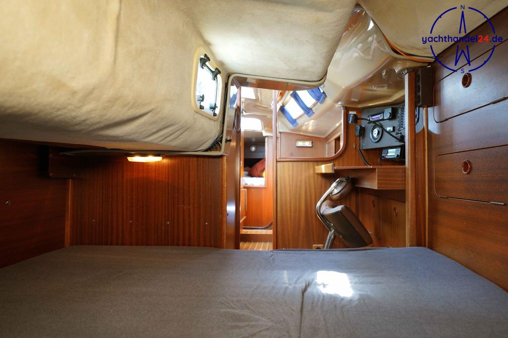 Cockpit der Dehler Optima 101 Baujahr 1985, 10.1 Meter lang, Zustand: gut
