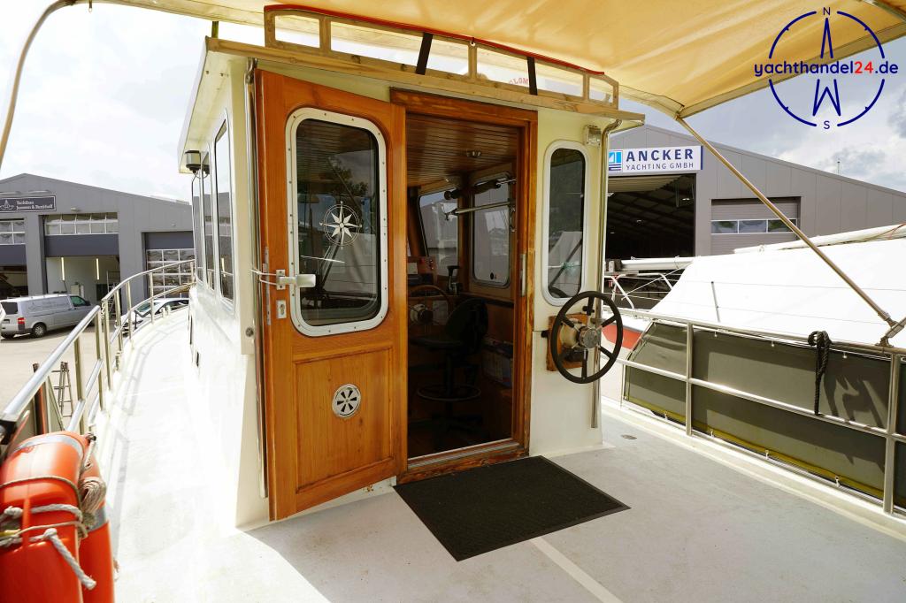 Au&szlig;enansicht der Wilhelmsen Kutter 1000 Baujahr 1993, 10 Meter lang, Zustand: gut