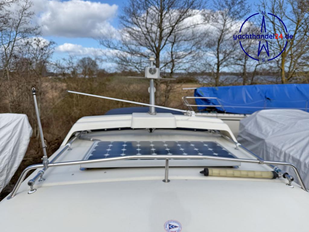 Au&szlig;enansicht der Dahls B&aring;tbyggeri a.s. Westbas 29 offshore Baujahr 2004, 9.2 Meter lang, Zustand: gut