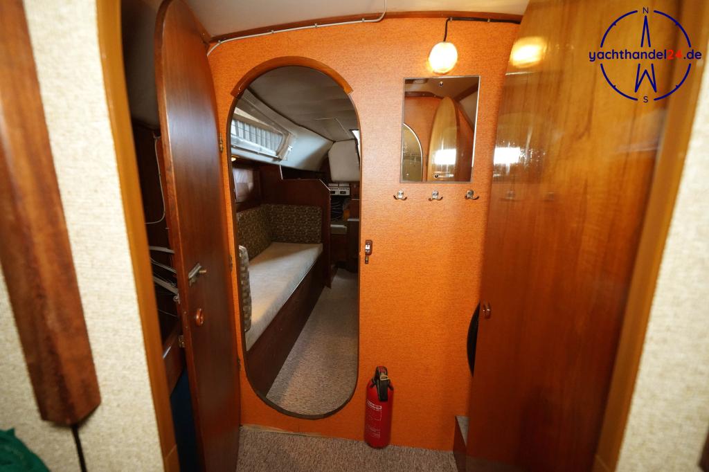 Au&szlig;enansicht der Verl 900 Baujahr 1976, 9.28 Meter lang, Zustand: gut