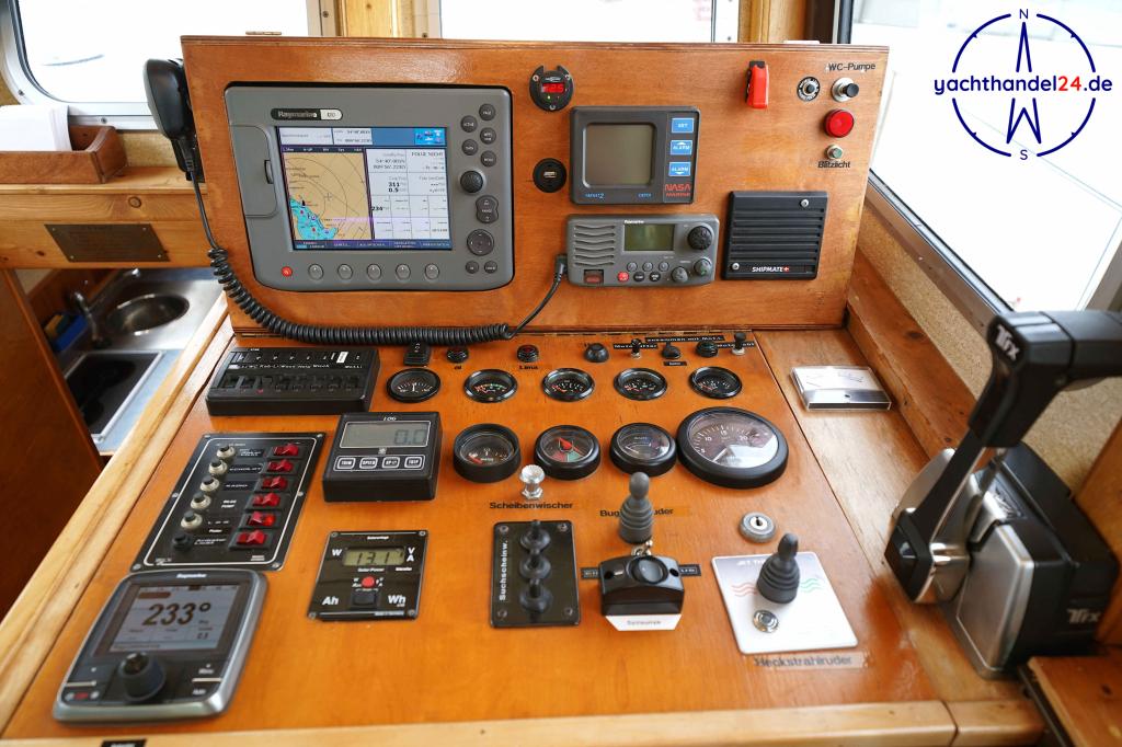 Deck der Wilhelmsen Kutter 1000 Baujahr 1993, 10 Meter lang, Zustand: gut