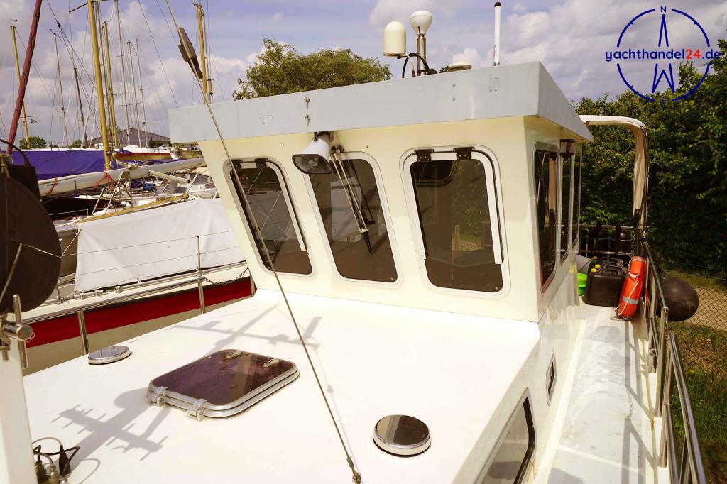 Innenansicht der Wilhelmsen Kutter 1000 Baujahr 1993, 10 Meter lang, Zustand: gut