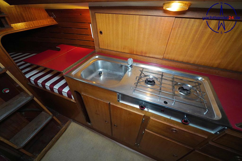 Weitere Ansicht der Henningsen &amp; Steckmest Scalar 28 Baujahr 1974, 8.6 Meter lang, Zustand: sehr gut