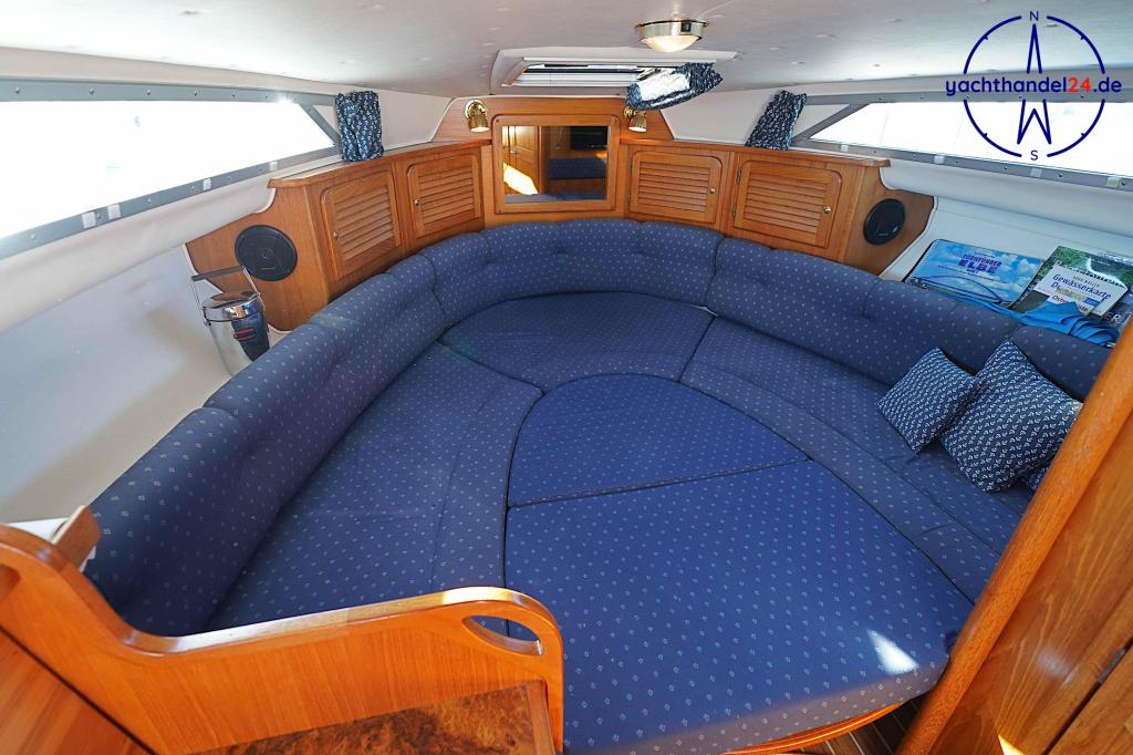 Au&szlig;enansicht der Joda Monaco 310 Baujahr 1998, 9.75 Meter lang, Zustand: sehr gut