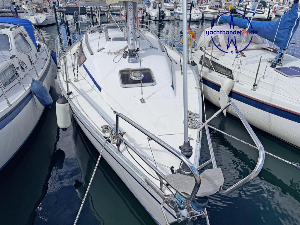 Au&szlig;enansicht der Gib Sea Gibsea 282 Baujahr 1988, 8.4 Meter lang, Zustand: gut