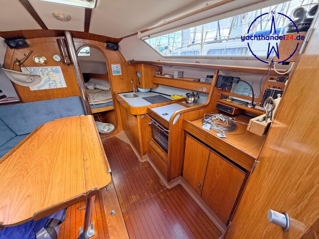 Deck der Gib Sea Gibsea 282 Baujahr 1988, 8.4 Meter lang, Zustand: gut