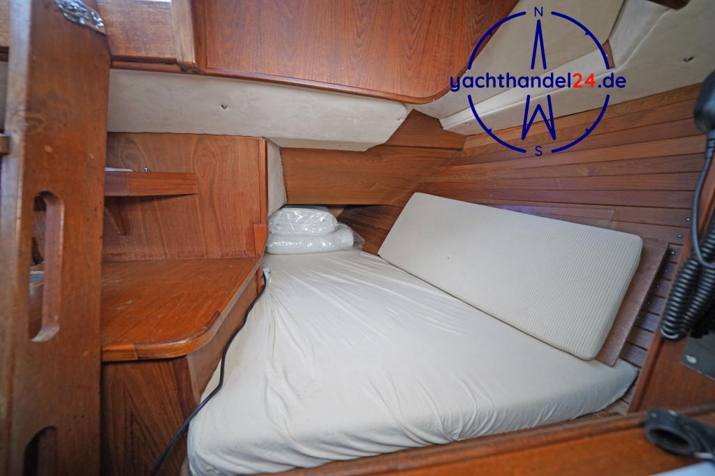 Detailansicht der Trio 92 Baujahr 1983, 9.2 Meter lang, Zustand: sehr gut