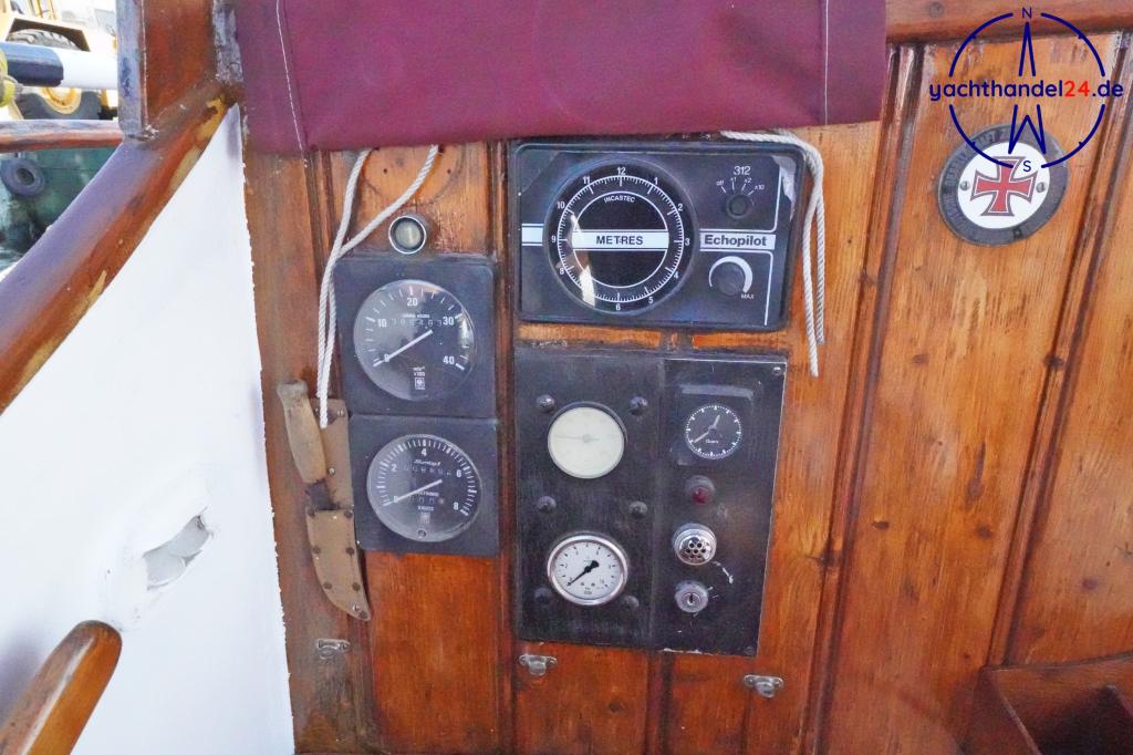 Innenansicht der Unbekannter Hersteller pommersche Schlup Baujahr 1984, 13.5 Meter lang, Zustand: gut