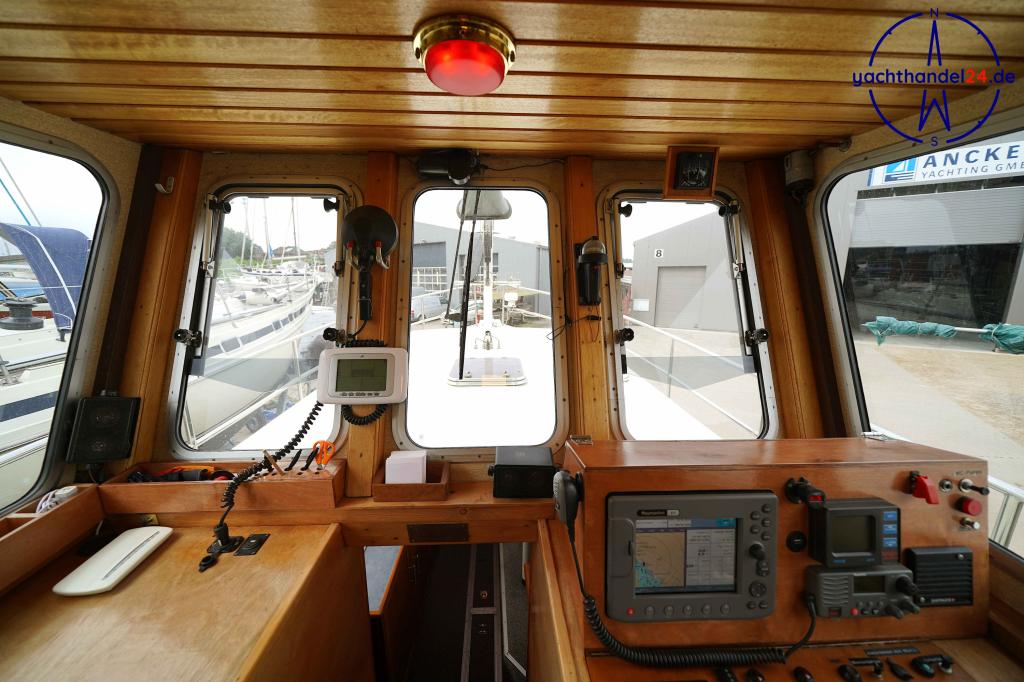 Weitere Ansicht der Wilhelmsen Kutter 1000 Baujahr 1993, 10 Meter lang, Zustand: gut