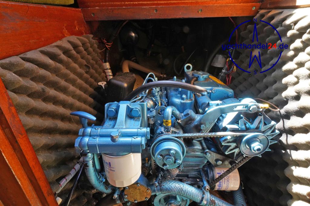 Detailansicht der Vind&ouml; 40 Baujahr 1975, 9.43 Meter lang, Zustand: gut