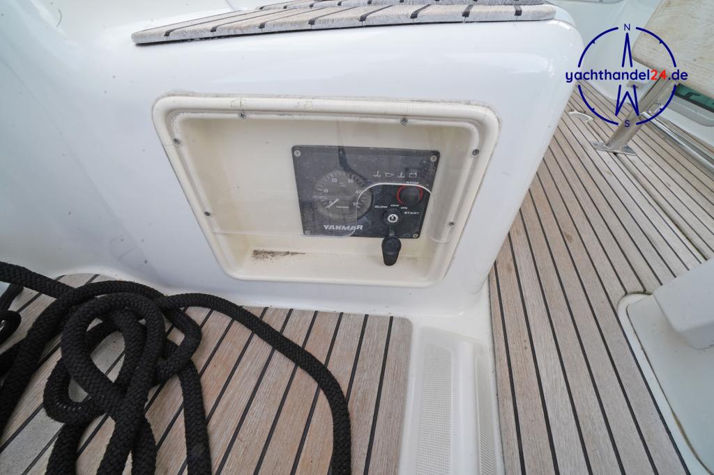 Motorraum der Jeanneau Sun Odyssey 36i Performance Baujahr 2007, 10.94 Meter lang, Zustand: sehr gut