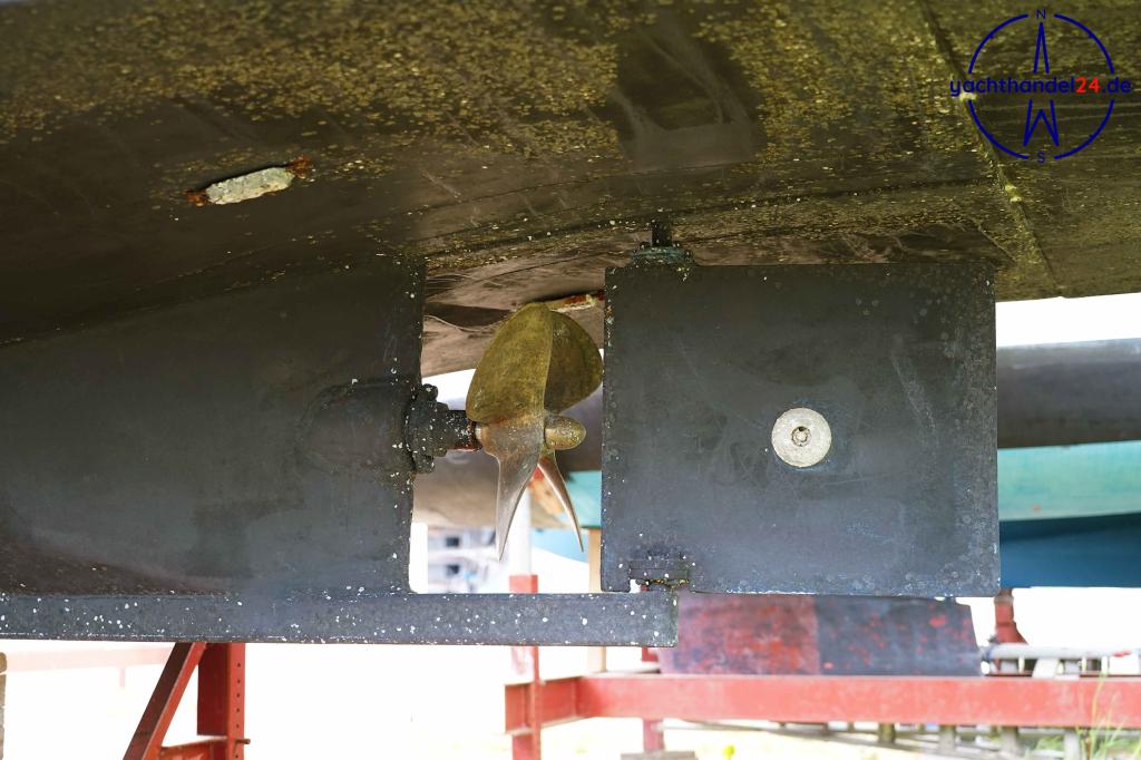 Deck der Wilhelmsen Kutter 1000 Baujahr 1993, 10 Meter lang, Zustand: gut