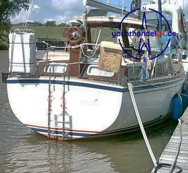 Detailansicht der Vilm  106 Baujahr 1990, 10.6 Meter lang, Zustand: gut