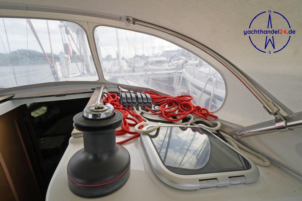 Deck der Jeanneau Sun Odyssey 36i Performance Baujahr 2007, 10.94 Meter lang, Zustand: sehr gut