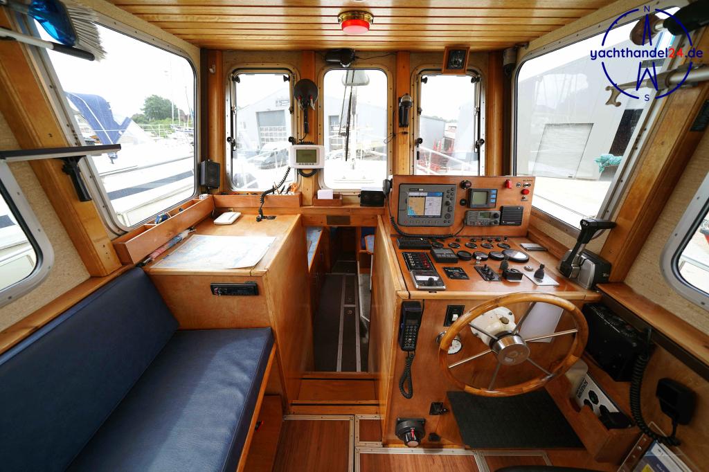 Kaj&uuml;te der Wilhelmsen Kutter 1000 Baujahr 1993, 10 Meter lang, Zustand: gut