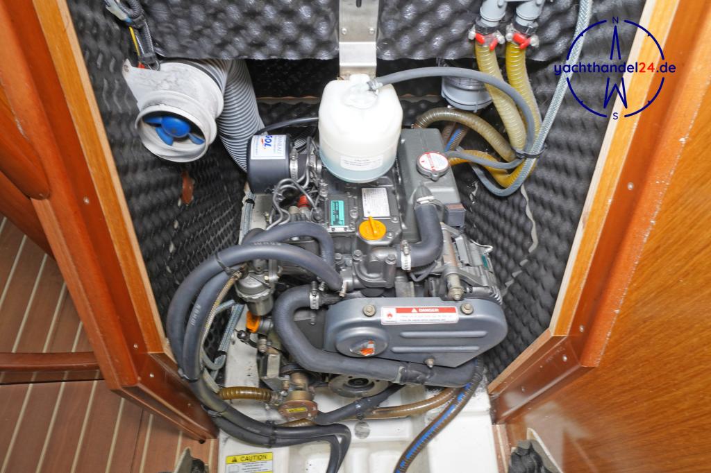 Innenansicht der Jeanneau Sun Odyssey 36i Performance Baujahr 2007, 10.94 Meter lang, Zustand: sehr gut