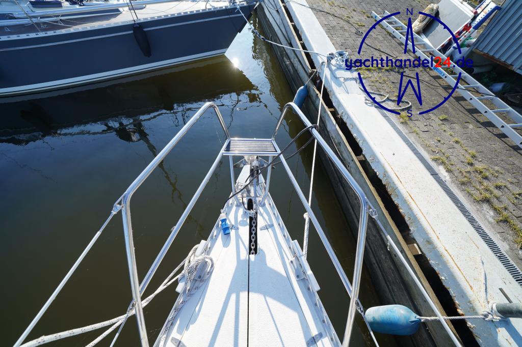 Deck der Trio 92 Baujahr 1983, 9.2 Meter lang, Zustand: sehr gut