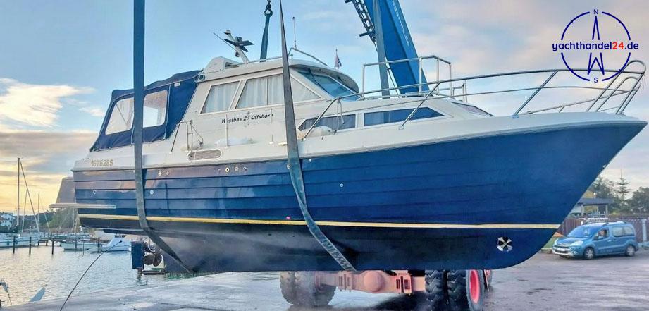 Kaj&uuml;te der Dahls B&aring;tbyggeri a.s. Westbas 29 offshore Baujahr 2004, 9.2 Meter lang, Zustand: gut