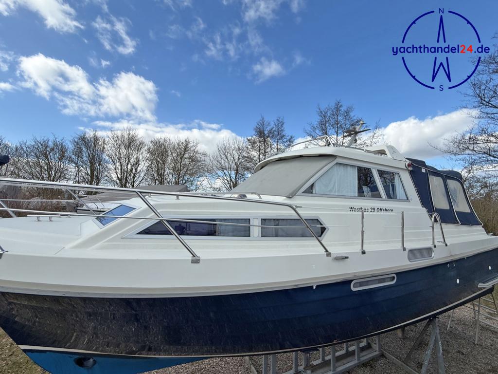 Detailansicht der Dahls B&aring;tbyggeri a.s. Westbas 29 offshore Baujahr 2004, 9.2 Meter lang, Zustand: gut