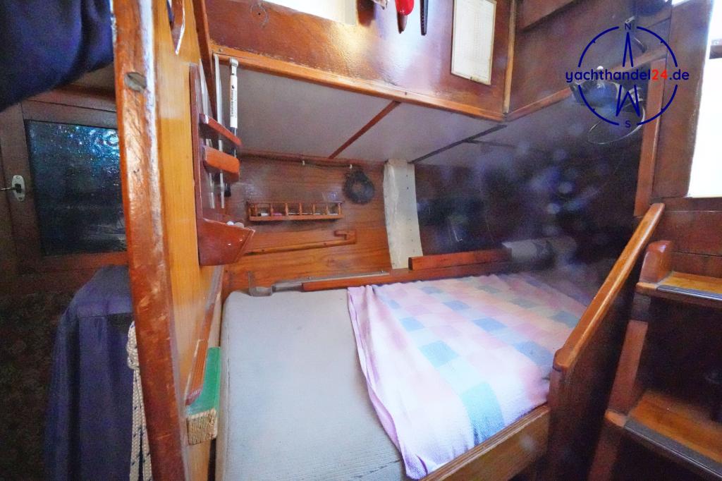 Deck der Unbekannter Hersteller pommersche Schlup Baujahr 1984, 13.5 Meter lang, Zustand: gut