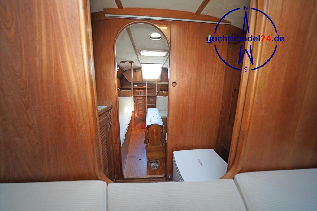 Deck der Trio 92 Baujahr 1983, 9.2 Meter lang, Zustand: sehr gut