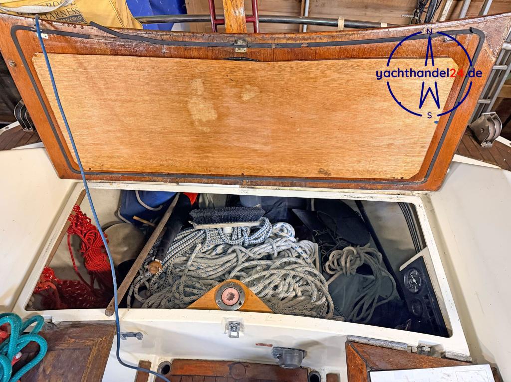 Deck der Soerensen Drabant 38 Baujahr 1985, 11.3 Meter lang, Zustand: gebraucht