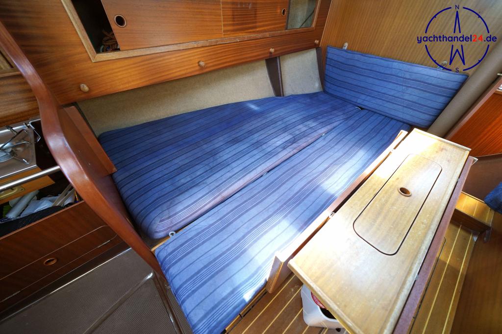 Kaj&uuml;te der Dehler Optima 101 Baujahr 1985, 10.1 Meter lang, Zustand: gut