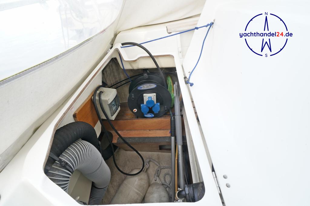 Detailansicht der Jeanneau Sun Odyssey 36i Performance Baujahr 2007, 10.94 Meter lang, Zustand: sehr gut