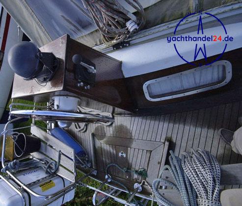 Deck der Vilm  106 Baujahr 1990, 10.6 Meter lang, Zustand: gut