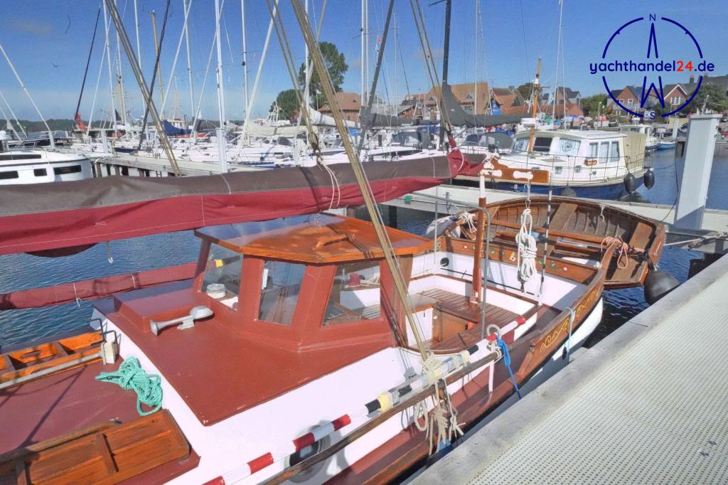 Au&szlig;enansicht der Unbekannter Hersteller pommersche Schlup Baujahr 1984, 13.5 Meter lang, Zustand: gut