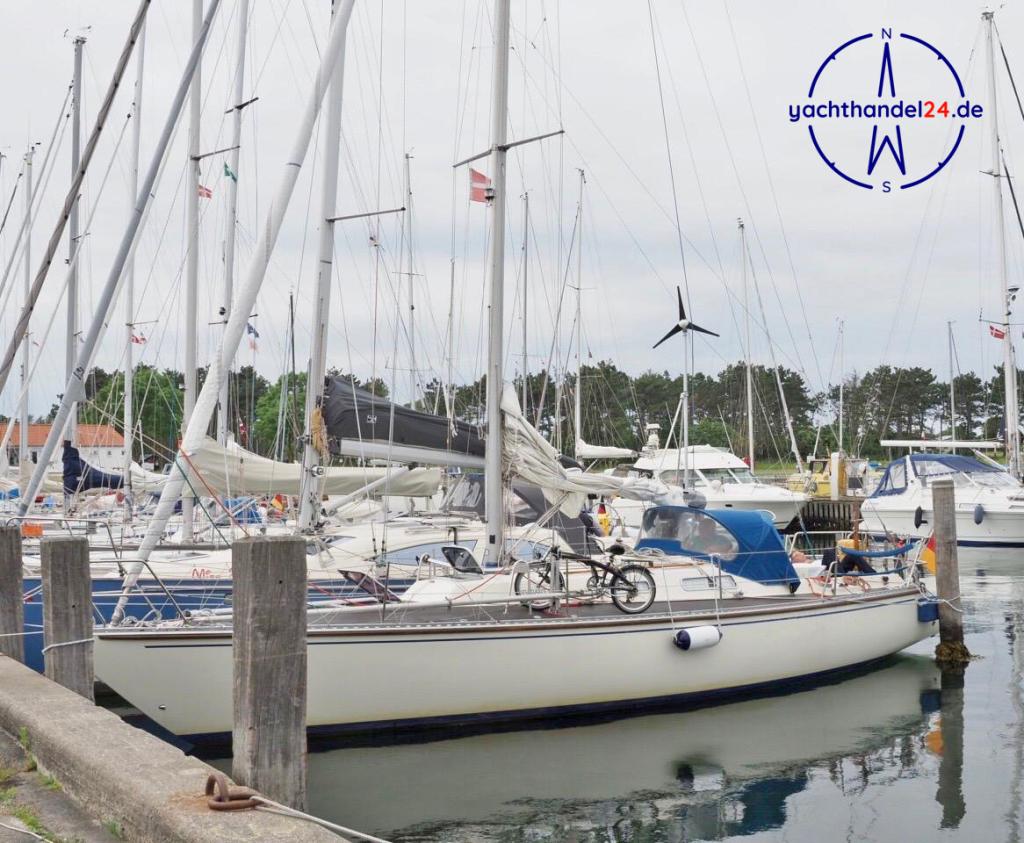 Detailansicht der Soerensen Drabant 38 Baujahr 1985, 11.3 Meter lang, Zustand: gebraucht