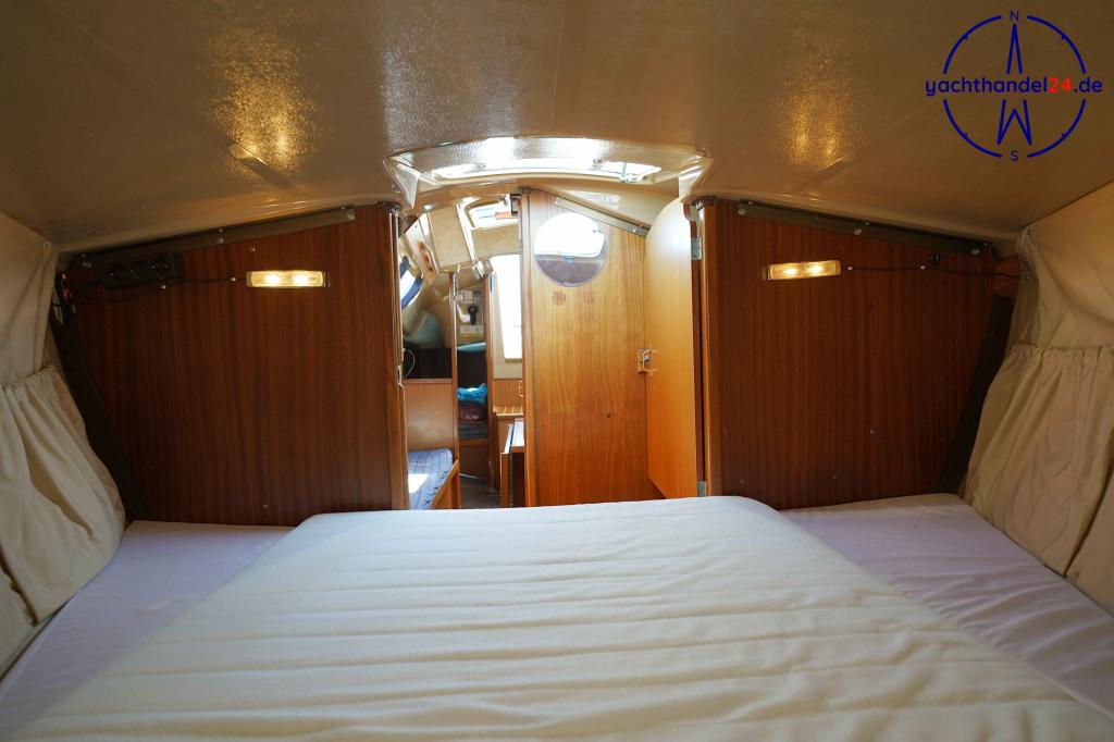 Deck der Dehler Optima 101 Baujahr 1985, 10.1 Meter lang, Zustand: gut