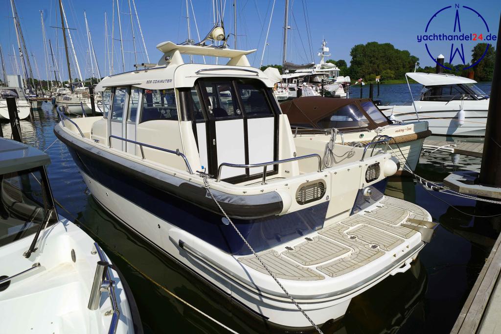 Innenansicht der Askeladden 805 Commuter Baujahr 2006, 8 Meter lang, Zustand: sehr gut