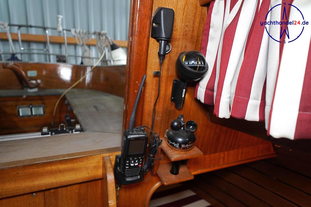 Deck der Henningsen &amp; Steckmest Scalar 28 Baujahr 1974, 8.6 Meter lang, Zustand: sehr gut